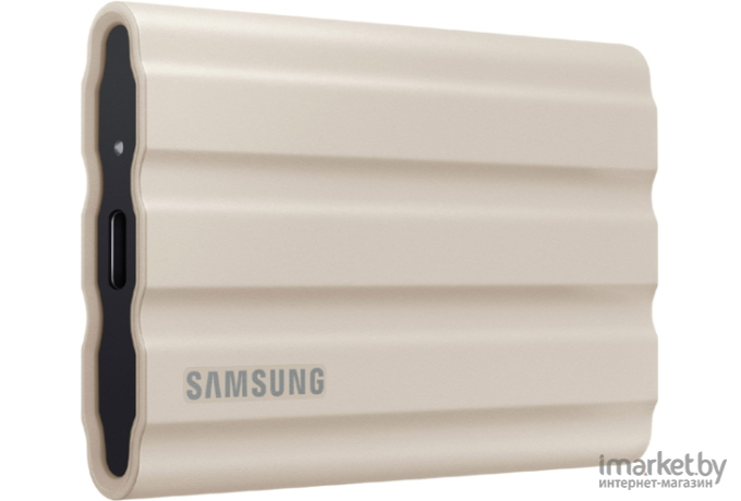 Внешний SSD Samsung T7 Shield 2TB бежевый (MU-PE2T0K/WW)