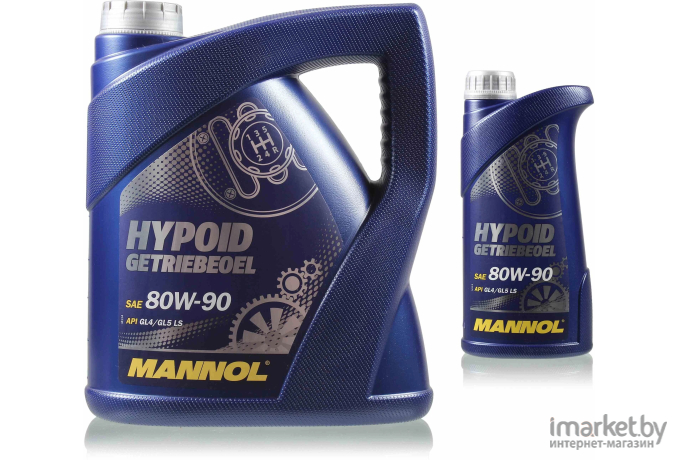 Трансмиссионное масло Mannol Hypoid 80W-90 8106 GL-4/GL-5 LS 4л