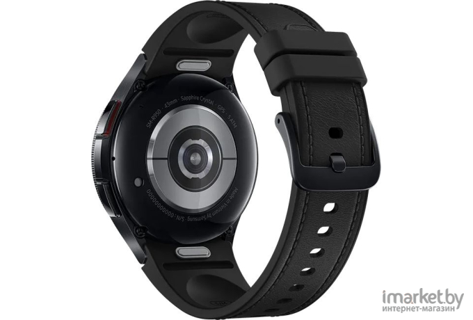 Смарт-часы Samsung Galaxy Watch6 Classic 43мм корп.черный рем.черный (SM-R950NZKACIS)