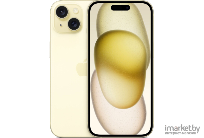Смартфон Apple iPhone 15 Dual SIM 128GB (желтый)