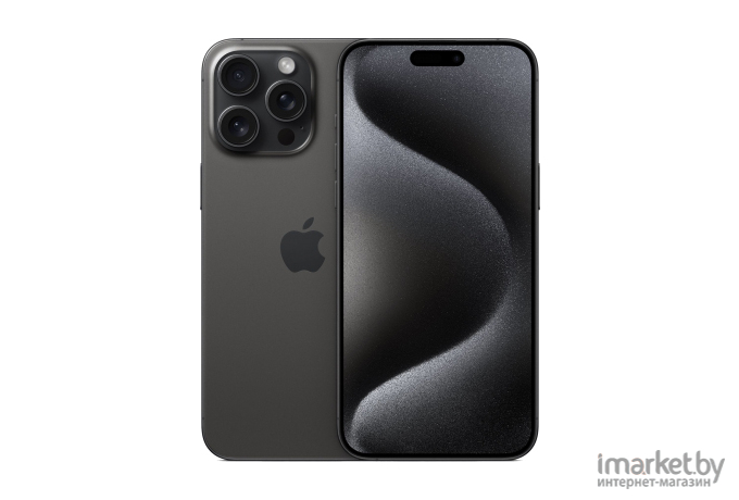 Смартфон Apple iPhone 15 Pro Max Dual SIM 512GB (черный титан)