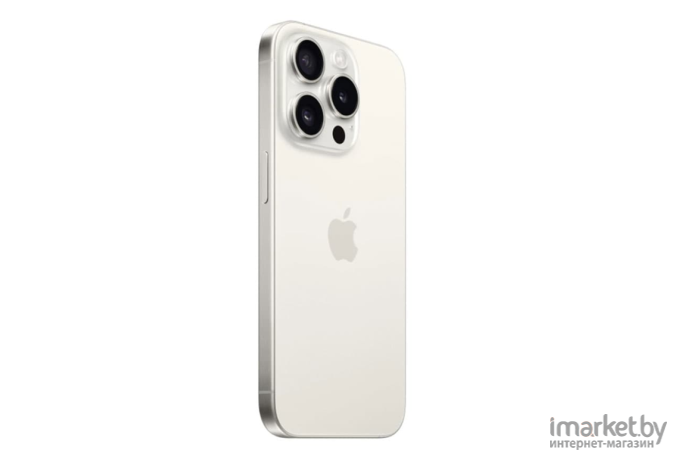 Смартфон Apple iPhone 15 Pro Dual SIM 256GB (белый титан)