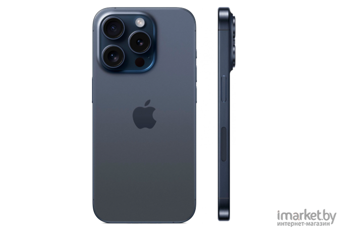 Смартфон Apple iPhone 15 Pro Dual SIM 256GB (синий титан)