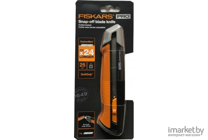 Нож строительный Fiskars CarbonMax 1027228