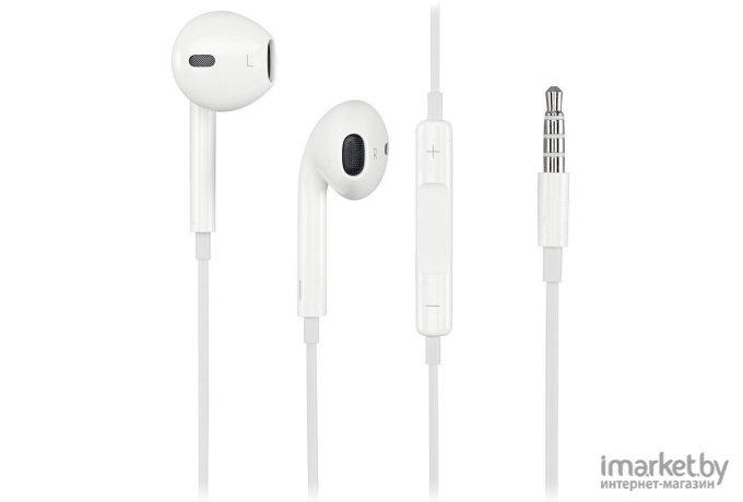 Наушники (Гарнитура) Apple EarPods with Remote and Mic (MD827)