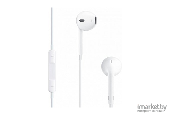 Наушники (Гарнитура) Apple EarPods with Remote and Mic (MD827)