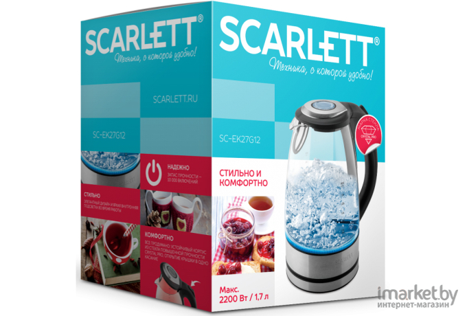 Чайник Scarlett SC-EK27G12