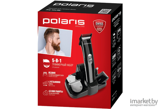 Машинка для стрижки волос Polaris PHC 3015RC