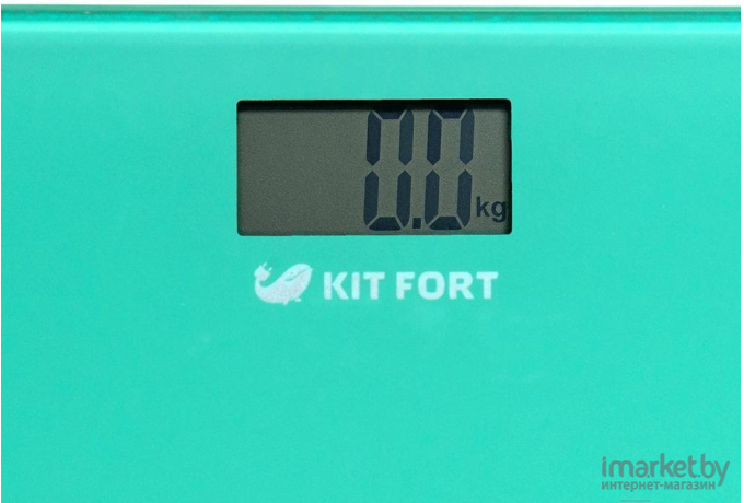 Напольные весы Kitfort KT-804-1 (бирюзовый)