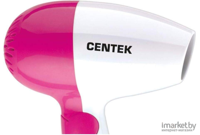 Фен Centek CT-2229 белый/розовый