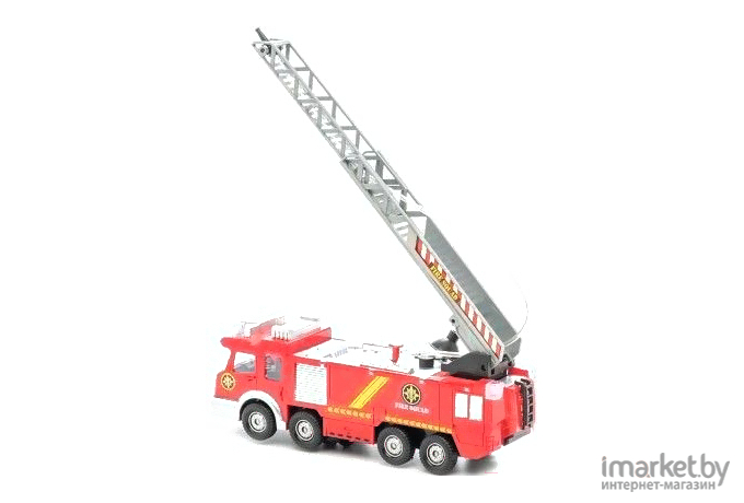 Автомобиль игрушечный Big Motors Пожарная машина с лестницей SY732