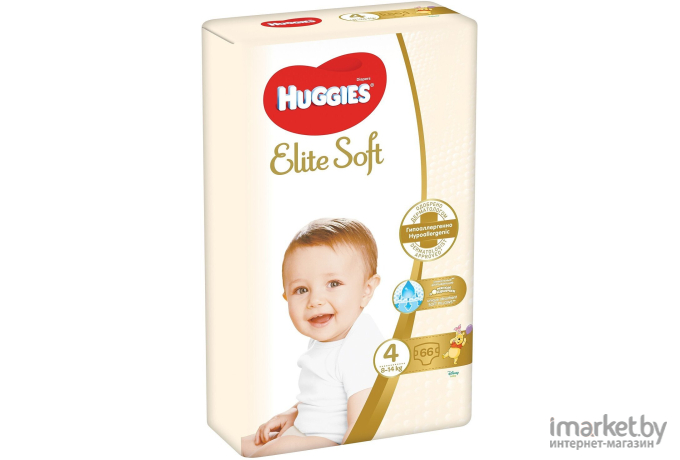 Подгузники Huggies Elite Soft 4 Mega (66шт)